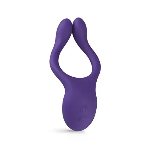 Teazers Paar Vibratoren – Multifunktionaler Vibrator für Mann und Frau – Paar Spielzeug Sex für zusätzlichen Spaß - Lila