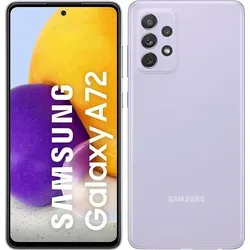 Samsung Galaxy A72 4G - 128 GB - Awesome Violet - Dual SIM - Simlockfreies Handy mit 128 GB Speicher, beeindruckendem 6,7 Zoll Display und hervorragender Kamera für beeindruckende Fotos.
