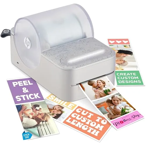HP Sprocket Panorama - Tragbarer Fotodrucker - Tragbarer Fotodrucker mit ZINK-Technologie für wisch- und lichtbeständige Ausdrucke. Ideal für kreative Projekte und Scrapbooking, drucken Sie mühelos Fotos und Etiketten im handlichen Format!