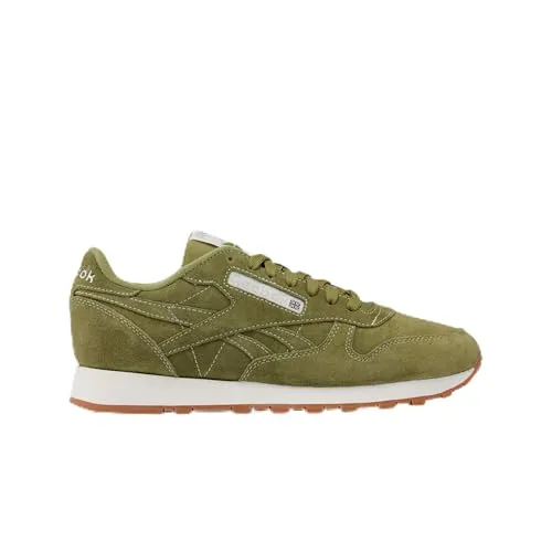 Reebok Classic CLASSIC LEATHER Trainingsschuh grün 40 EU - Sportlich & Bequem - Trainingsschuh in Größe 40, Farbe GRITGREEN/CHALK/GUM, aus hochwertigem Leder. Ideal für Fitness und Alltag, bietet optimalen Komfort und ein sportliches Design.