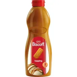 Lotus Biscoff Dessert Sauce - Vegan, 1 kg - Dessertsauce aus original Lotus Biscoff Cookies, vegan und ohne künstliche Zusätze. Ideal zum Verfeinern von Eis, Pfannkuchen und Gebäck.