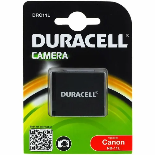 Duracell Akku für Canon IXUS 155, 3,7V, Li-Ion
