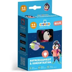 EDURINO Lernfigur Edurino Ollie - Aufmerksamkeit & Konzentration - Experimentieren-Spielzeug für Kinder ab 4 Jahren, das mit Ollie, dem Pinguin, spielerisch Aufmerksamkeit und Konzentration trainiert.