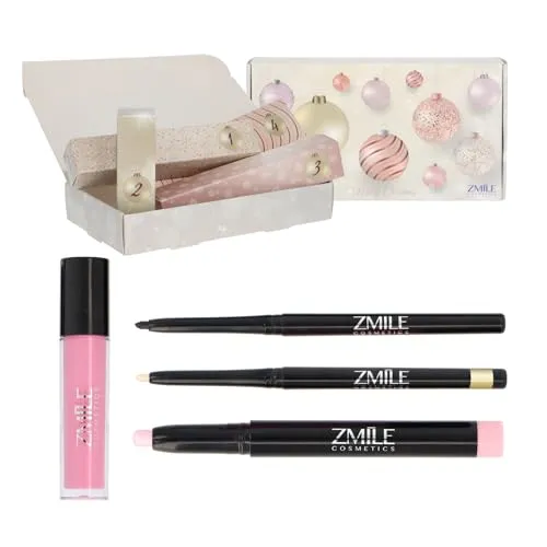 ZMILE COSMETICS Beauty Adventskalender 4gifts4Advent 'Magic Sundays'- 4 Überraschungen zum Schminken und Stylen im trendigen Geschenkbox mit veganer Kosmetik