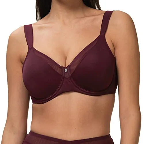 Triumph True Shape Sensation Minimizer BH – Claret - Funktionsunterwäsche für größere Oberweiten mit Komfort-Bügel für optimalen Halt und weichem Jersey-Material für höchsten Tragekomfort.