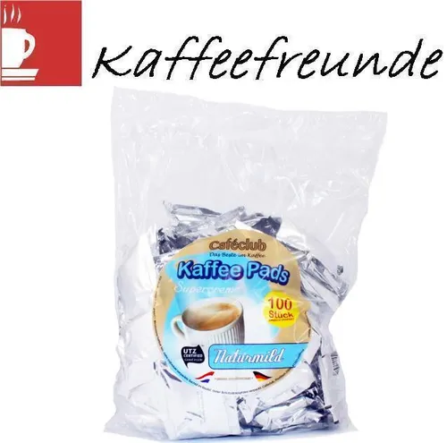 Cafeclub Supercreme Megabeutel Mild 100 Kaffeepads