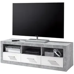 möbelando TV-Lowboard HiFi Unterschrank Fernsehtisch Schrank Rack Rio de Janeiro I