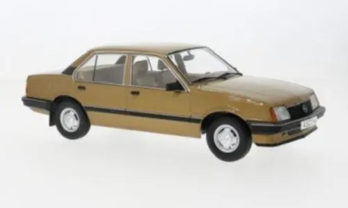 Opel Ascona C 1981 Modellauto 1:18 beige metallic - Detailgetreues Modellauto im Maßstab 1:18 aus Die-Cast, ideal für Sammler und Fans klassischer Fahrzeuge, mit Originalverpackung.