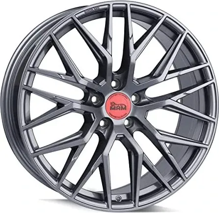 Zoll MAM RS4 Alufelgen 5x114,3 ET45 17" - Palladium Front Polish - Felgen aus hochwertigem Aluminium, einteilig gegossen, mit edler Palladium Front Polish-Oberfläche für einen sportlichen Look und maximale Traglast von 650 kg.
