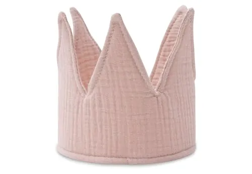 Jollein 718-601-67099 Stoffkrone/Geburtstagskrone rosa