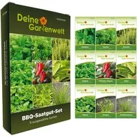 Deine Gartenwelt Grill Kräuter Samen-Set mit 9 Sorten