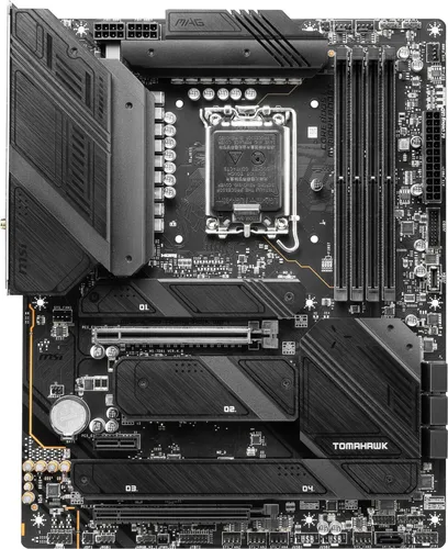 MSI MAG Z790 Tomahawk WiFi Mainboard ATX - Unterstützung für Intel 12. 13. 14. Gen, blitzschnelle PCIe 5.0 und Wi-Fi 6E für optimale Netzwerkgeschwindigkeit