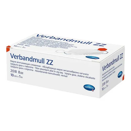 Verbandmull Hartmann 10 cm x 1 m zickzack Verband Inhalt: 1 St