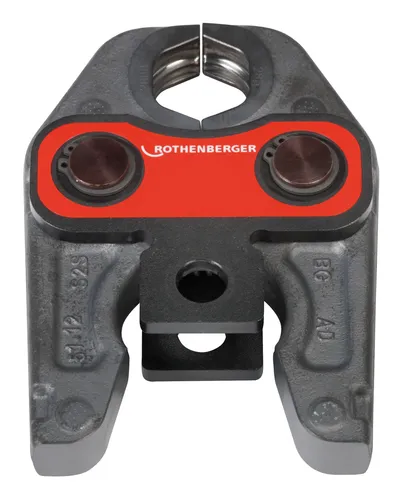 Rothenberger Pressbacken V 12 mm - Presszange für ROMAX AC ECO und 3000, mit DURA LAZR TEC für 40% mehr Härte und 100% Lebensdauer