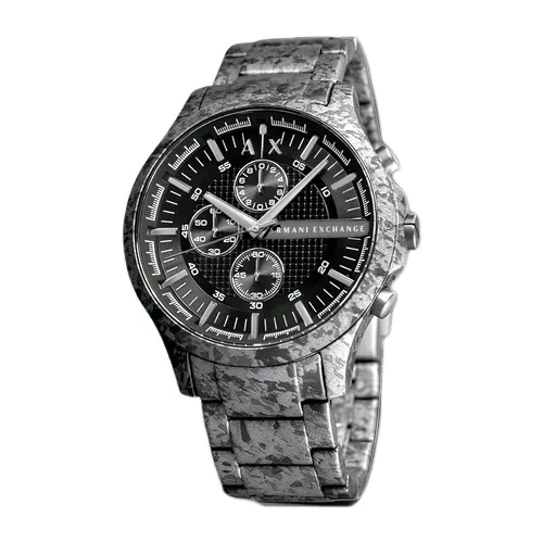 Armani Exchange Herrenarmbanduhr - Armbanduhren für Herren mit 46-mm-Gehäuse, automatischem Uhrwerk und wasserdicht bis 50 m – perfekt für Stil und Funktionalität.