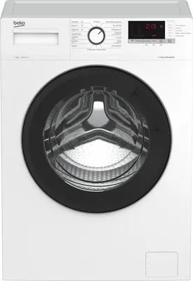 BEKO WLM81434NPSA - 8 kg Waschmaschine mit 1400 U/Min, energieeffizient, ProSmart Inverter Motor und SteamCure Dampffunktion