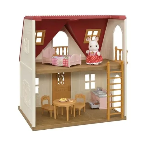 Sylvanian Families 5567 Starter Haus NEU - Puppenhäuser aus hochwertigem Material, fördert die Kreativität und das fantasievolle Spiel der Kinder.