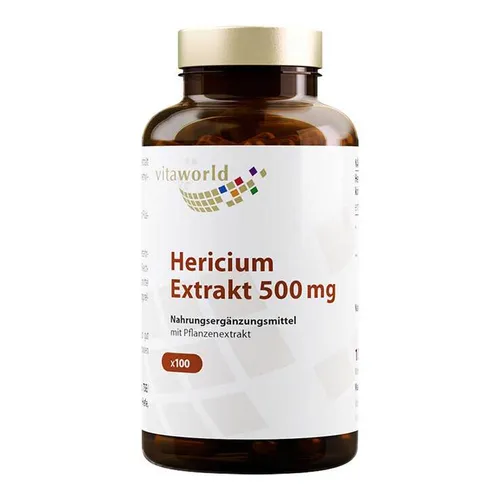 Hericium Extrakt 500 mg Kapseln Inhalt: 62 g