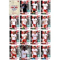 Topps Match Attax - 2020/21 - RB Leipzig Mannschaftspaket - Fußball-Fanartikel mit allen Basis-Karten der Mannschaft sowie Club Karte und Star Spielern (Nr. 190-205) für Sammler und Fans.