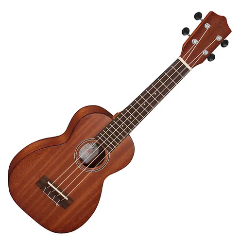 Leho LHUS-MM Sopran Ukulele - Sonstige Zupfinstrumente, Mahagoni-Serie für warmen Klang, inkl. Leho-Gigbag – ideal für Anfänger und Fortgeschrittene.