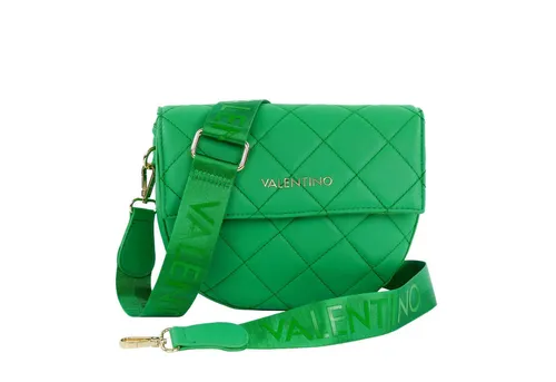 VALENTINO BAGS Umhängetasche Bigs VBS3XJ02MAT, VERDE - Umhängetaschen in trendigem Verde, gestepptes Design mit praktischer Überschlagklappe und Magnetverschluss. Perfekt für stilbewusste Frauen.