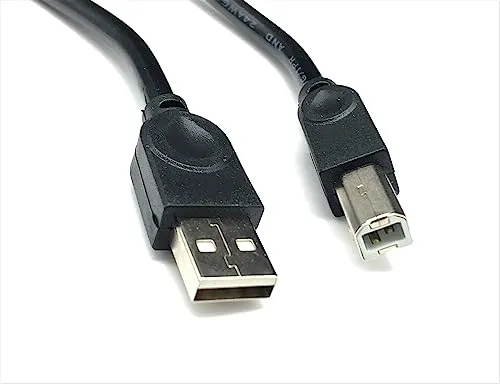 T-ProTek USB Kabel Drucker Druckerkabel Scanner Anschluss kompatibel für Canon PIXMA MG2400, TS3350, TR4551