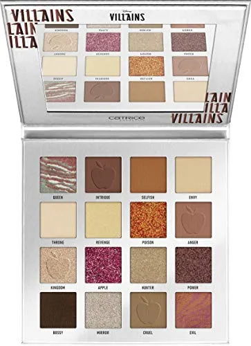 Catrice Disney Princess & Villains Disney Villains Evil Queen Eyeshadow Palette, Nr. 02 Magic Mirror On The Wall, mehrfarbig, 16 Farben (18g)