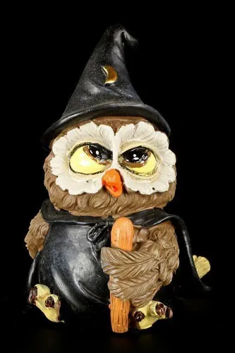 Zauberer Eule - Lustige Figur - Geschenk witzig Spaß