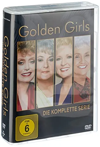 Golden Girls - Die komplette Serie [24 DVDs] - Die kultige Sitcom über Freundschaft und Humor, ideal für Fans von zeitlosen Comedy-Klassikern. Freigegeben ab 12 Jahren.