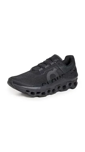 ON Running Cloudmonster Herren Laufschuhe Schwarz - Laufschuhe für Herren, ideal für Laufen, Joggen und Freizeit. Mit atmungsaktivem Mesh-Obermaterial und komfortabler Gummi-Laufsohle für optimale Dämpfung und Unterstützung.