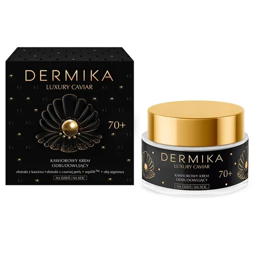 Luxury Caviar 70+ Tages- und Nachtcreme 50ml - Hochwertige Lotion für intensive Feuchtigkeit, unterstützt die Hautpflege mit edlen Inhaltsstoffen für ein strahlendes Hautbild.