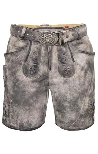 Maddox Damen Lederhose Dafne nappato - Stein 44 - Trachtenlederhose aus 100% Ziegenleder, fällt etwas kleiner aus und bietet einen eleganten Look für festliche Anlässe.