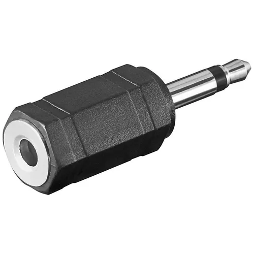 Audio-Steckadapter 3,5mm-Mono-Klinkenstecker auf 3,5mm-Stereo-Klinkenbuchse