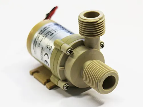 Lebensmittelechte Mini-Kreiselpumpe C01VP - Hydraulikkreiselpumpe mit bürstenlosem Gleichstrommotor, max. Fördermenge 7 l/min, ideal für präzise Anwendungen in der Lebensmittelindustrie.