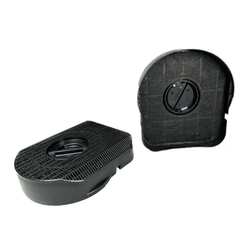 AIR2GO Aktivkohlefilter für Ikea NYTTIG FIL 554 (2 Stück) - Dunstabzugshaubenfilter für frische Luft in Ihrer Küche, idealer Ersatz mit hoher Absorptionskraft.