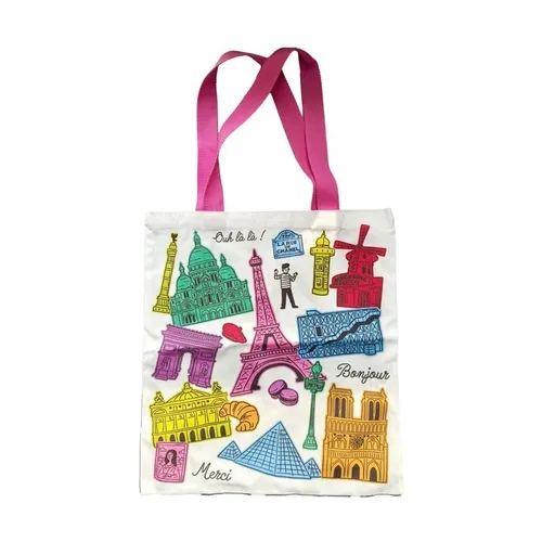 Shopper - Je taime Paris -wiedervendbare  Tragetasche