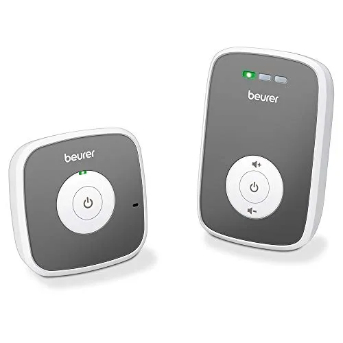 Beurer BY 33 Babyphone - 300 Meter Reichweite, strahlungsarm und energieeffizient mit hervorragender Klangqualität