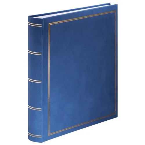 Hama Super-Jumbo Fotoalbum London 34x35 cm - Fotoalbum für 480 Fotos, ideal zum Selbstgestalten mit kunstlederner Hülle und Pergamin-Trennblättern zum Schutz der Bilder. Perfekt für Familienerinnerungen!