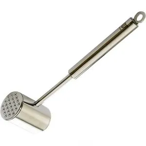 Gräwe Fleischklopfer 595 Aluminium, Fleischhammer, 28cm, spülmaschinengeeignet