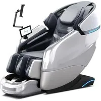 4D Ganzkörper Massagesessel mit Heizfunktion und Bluetooth - Genießen Sie entspannende Massagen mit 12 automatischen Programmen und individuell einstellbarer Intensität. Der Sessel bietet eine hochwertige 4D Massageerfahrung für den ganzen Körper.