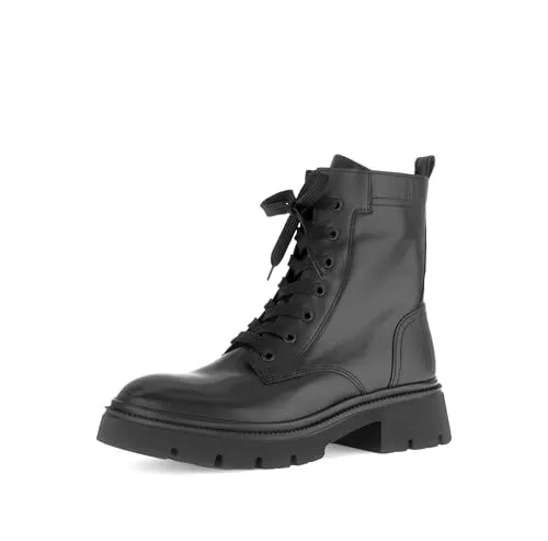 Gabor Chelseaboots schwarz 40,5 EU (7 UK) - Wanderschuhe aus hochwertigem Glattleder, mit herausnehmbarer Einlegesohle für optimalen Tragekomfort und eine Absatzhöhe von 5 cm. Ideal für stilvolle Outdoor-Aktivitäten.