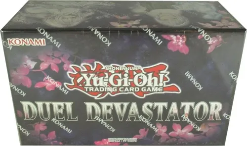 Yu-Gi-Oh! Duel Devastator - 1. Auflage Sealed Box - TCG OVP Displays, 60 Karten in einer einzigartigen Box, ideal für Sammler und Spieler, die das Duel Devastator Erlebnis in deutscher Sprache genießen möchten.