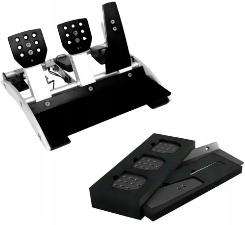 Fanatec ClubSport Pedals V3 - Hochwertige Pedale für Rennspiele - Eingabegerät mit USB-Anschluss, kompatibel mit PC, PlayStation und Xbox, bietet realistische Rumble-Vibration für ein intensives Spielerlebnis.