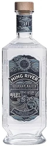 Ming River Sichuan Baijiu Grain Spirit 45% - Exklusiver Kornbrand aus China mit 45% Alkoholgehalt, perfekt für besondere Anlässe oder als Geschenk.