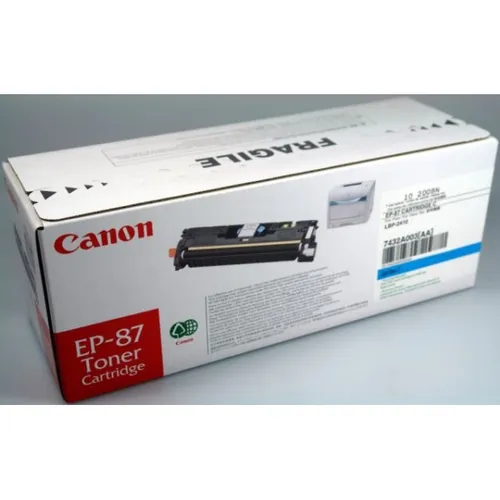 Canon EP-87 C Toner Cyan 7432A003 -B