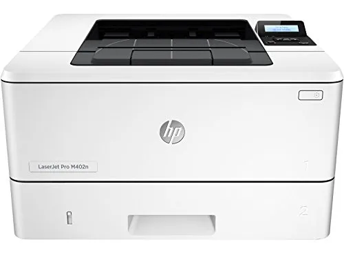HP LaserJet Pro M402n Laserdrucker - Mono Laserdrucker mit HP JetIntelligence, bis zu 38 S./Min, Netzwerkdrucker mit HP ePrint & Apple Airprint, ideal für effizientes Drucken im Büro.