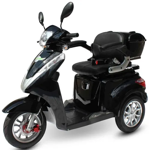 ECO ENGEL 501 Schwarz, Senioren Roller, 25 km/h, Elektromobil, Elektroroller