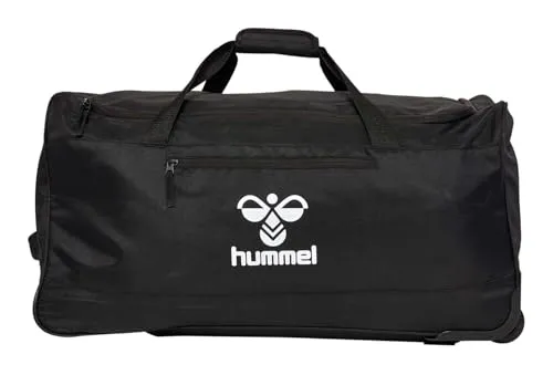 Hummel hmlCORE 2.0 TROLLEY - Schwarz, Praktische Sporttasche für Fitness und Freizeit - Taschen & Gymbags, strapazierfähiges Polyestergewebe und gepolsterte Griffe für hohen Tragekomfort, ideal für Fitnessstudio und Freizeit