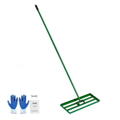 Rasen Rakel Edelstahl Levelingrake 760x254mm - Kategorie: Rasenrakel, hochwertiges Aluminium für langlebige Nutzung und präzise Nivellierung von Rasenflächen.