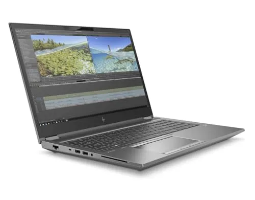 HP ZBook Fury 15 G7 15,6 Zoll Full HD Intel Core i7 10850H 512GB SSD Festplatte 32GB Speicher Windows 11 Pro Fingerprint Nvidia Quadro T1000 Notebook Laptop (Generalüberholt)
